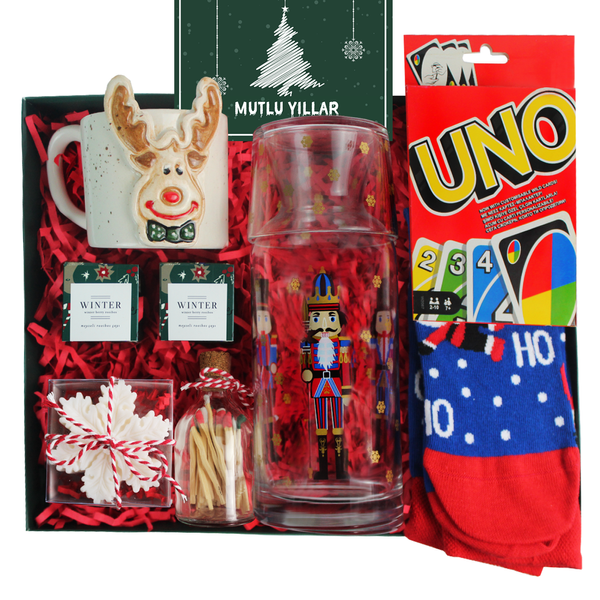 Eğlenceli Bir Yılbaşı Akşamı Hediye Kutusu