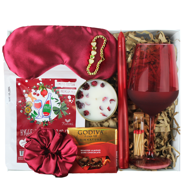 Sevgililer Günü Kırmızısı Hediye Kutusu