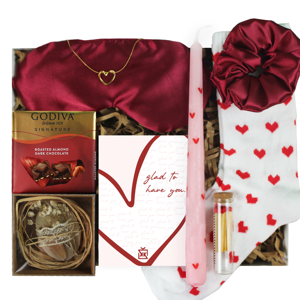 Aşkın Bordo Hali Hediye Kutusu