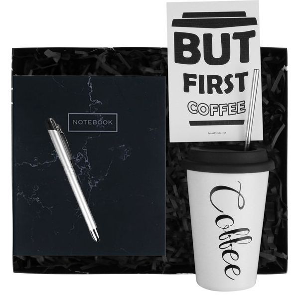 But First Coffee Hediye Kutusu - Doğum Günü Hediye Kutuları