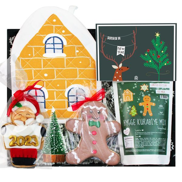 Yılbaşı Kurabiyesi Hediye Kutusu