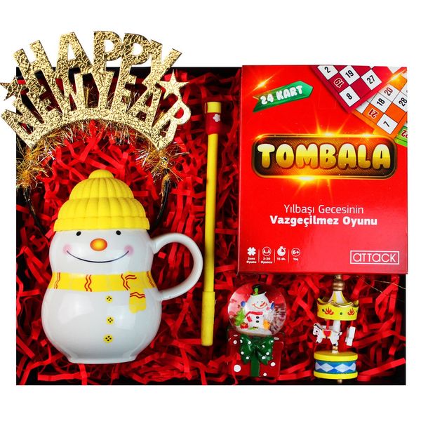Tombala Sever Yılbaşı Hediye Kutusu