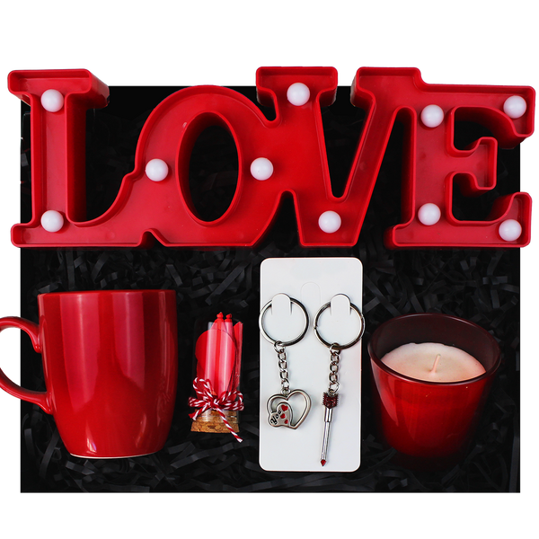 Aşk Sevgiliye Hediye Kutusu