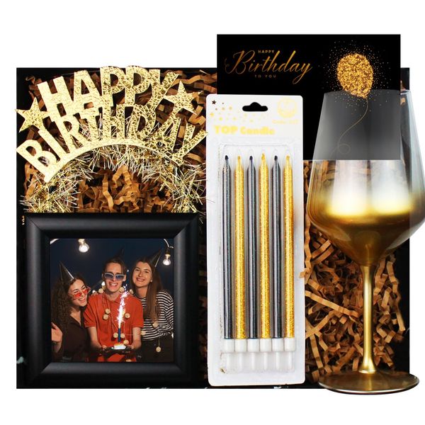 Gold Doğum Günü Hediye Kutusu