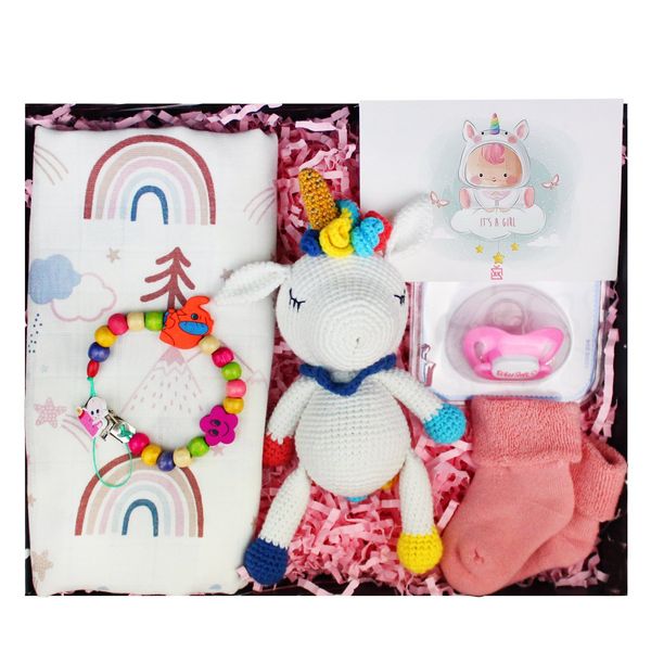 Baby Unicorn Bebek Hediye Kutusu