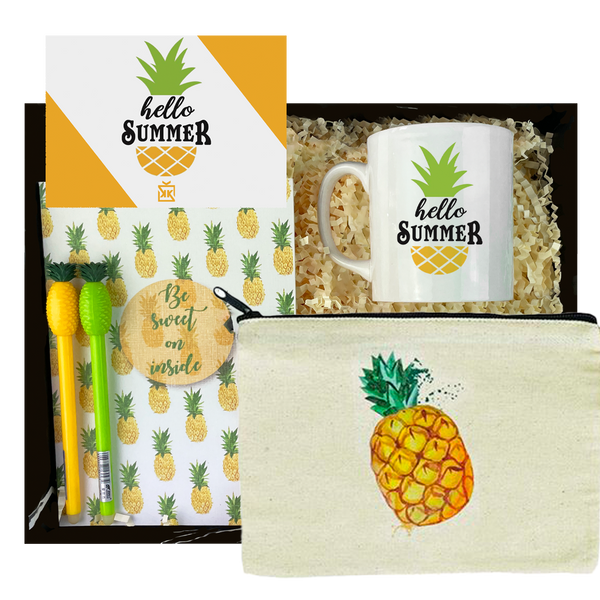 Hello Summer Hello Ananas Hediye Kutusu