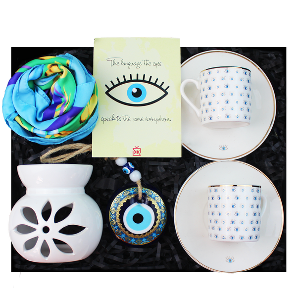 Göz Desenli Hediye Kutusu