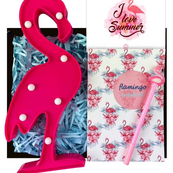 I Love Summer Flamingo Hediye Kutusu