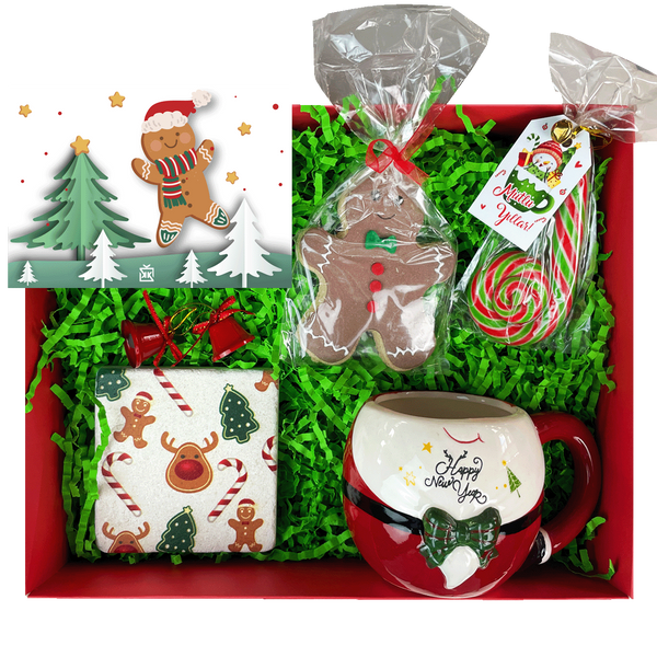 Kurabiye Adam Yeni Yıl Kutusu