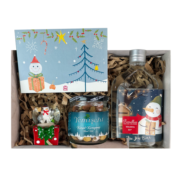 Kardan Adam Yeni Yıl Hediye Kutusu