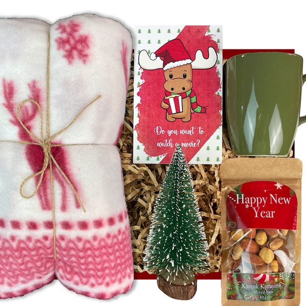 Sımsıcak Yeni Yıl Hediye Kutusu