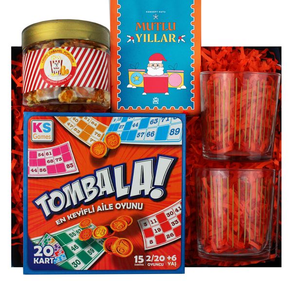 Tombala Keyfi Yılbaşı Hediye Kutusu