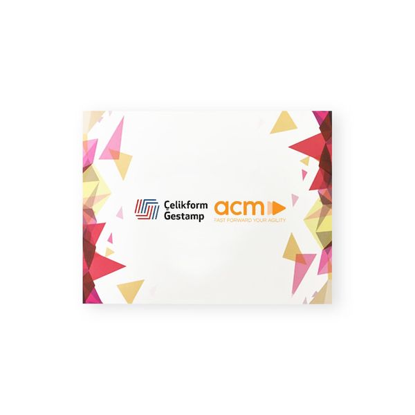 ÇELİKFORM-ACM kurumsal özel etkinlik hediyesi
