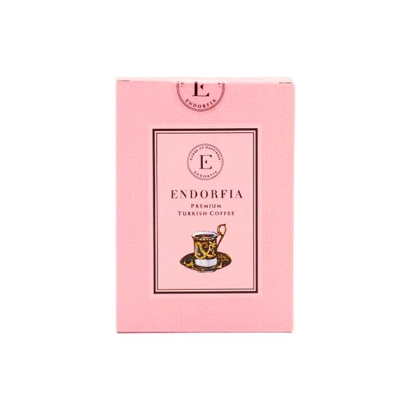 Endorfia Premium Türk Kahvesi Pembe - Pembe Şıklığı Anneler Günü Hediye Kutusu içinde