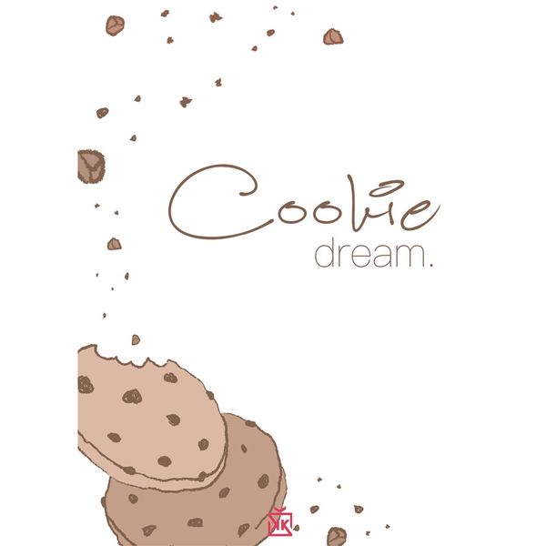 "Cookie Dream"Motto Kartı - MOTTO KARTLARI
