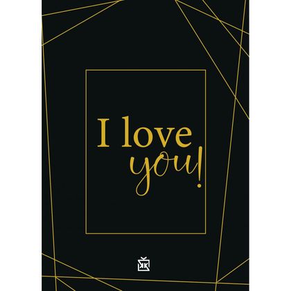 ''I Love You -3'' Motto Kart