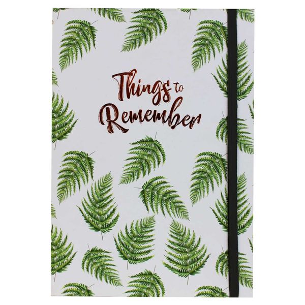 IGGY Yeşil Things to Remember A5 Defter  - DEFTERLER