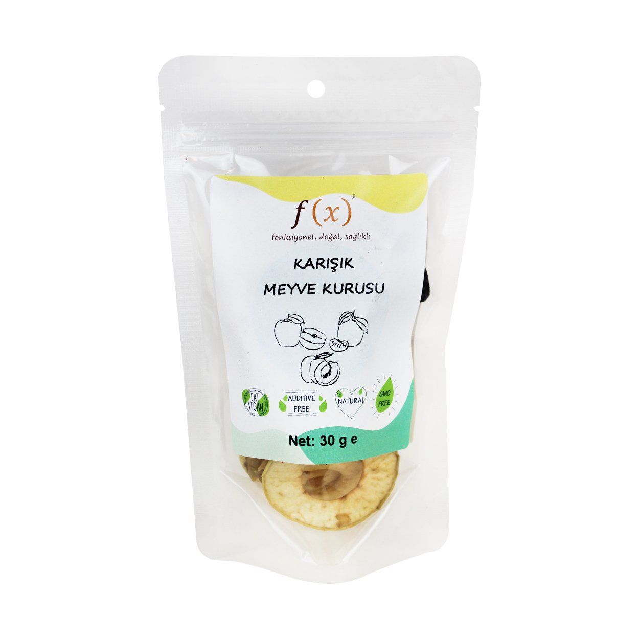 F(x) Karışık Meyve Kurusu - Green Serenity Wellness Kutusu içinde