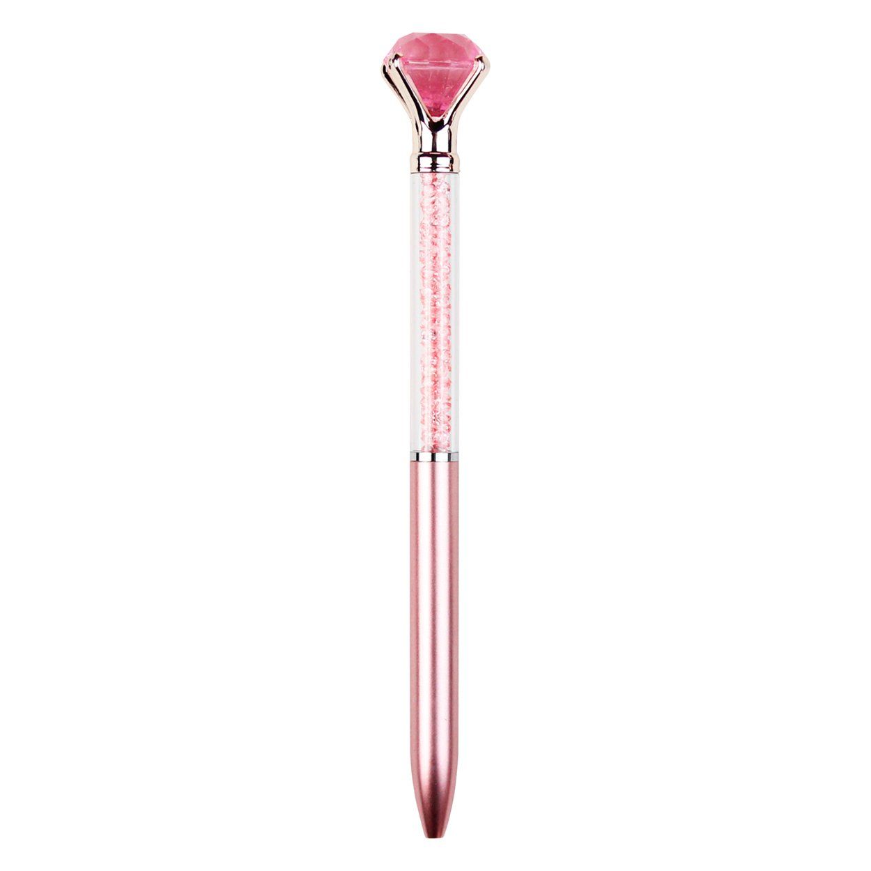 Açık Pembe Diamond Kalem - Pembe Okur Kadınlar Günü Hediye Kutusu içinde