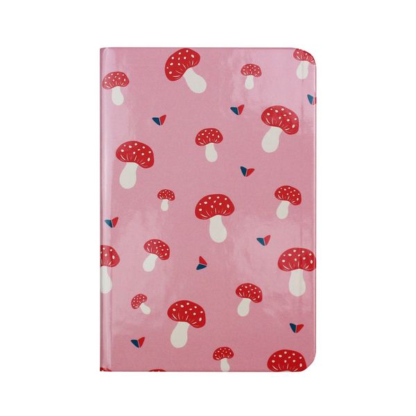 Matt Notebook Mantar Desenli Mini Not Defteri  - DEFTERLER