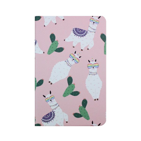 Matt Notebook Lama Desenli Mini Not Defteri  - DEFTERLER