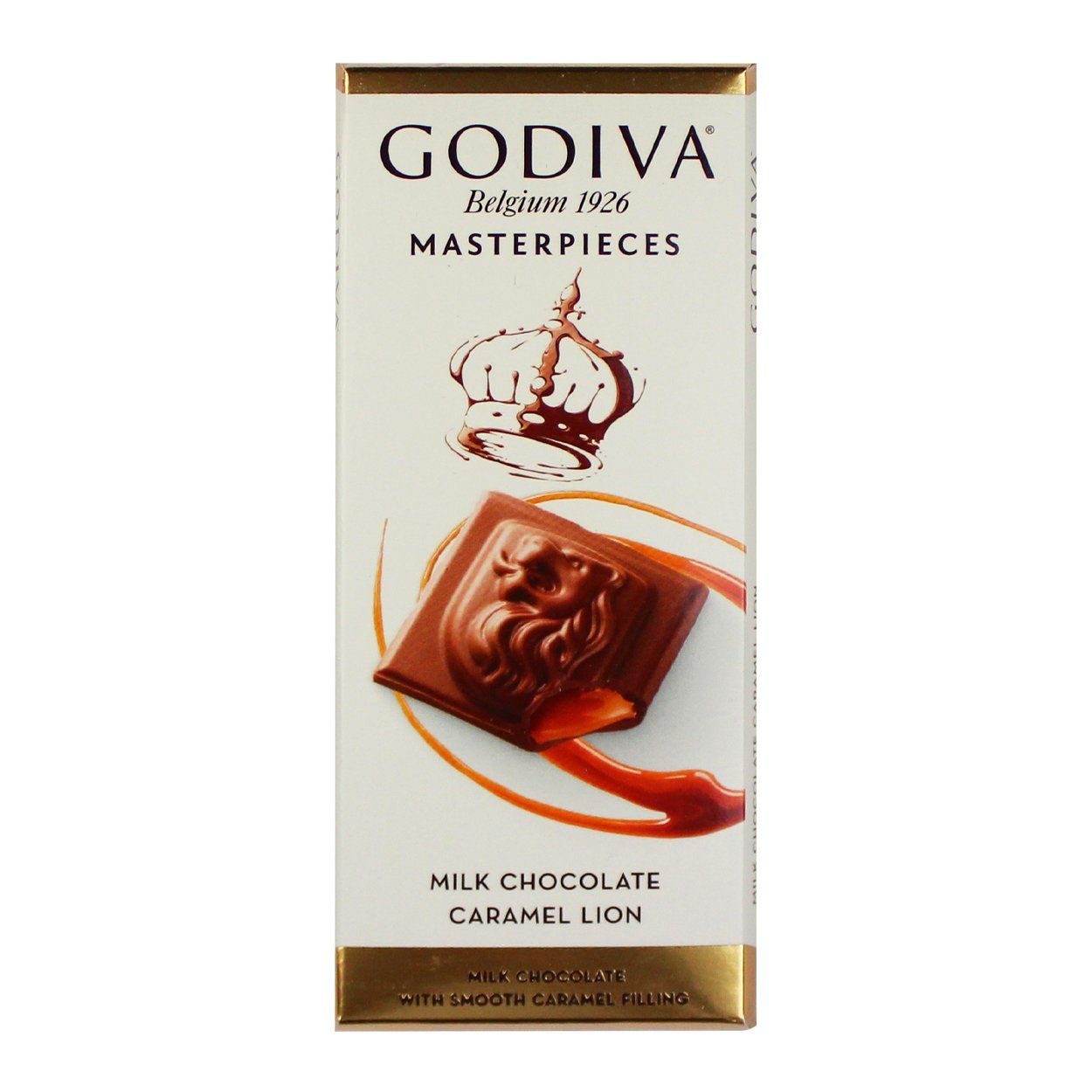 Godiva Masterpieces Karamelli Tablet Çikolata - Oğlak Burcu Hediye Kutusu içinde