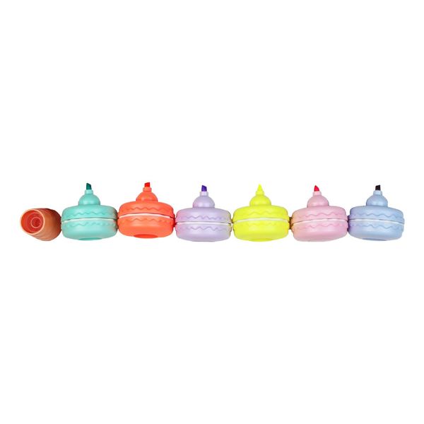 Macaron Tasarımlı Fosforlu Kalem  - KIRTASİYE MALZEMELERİ (2)
