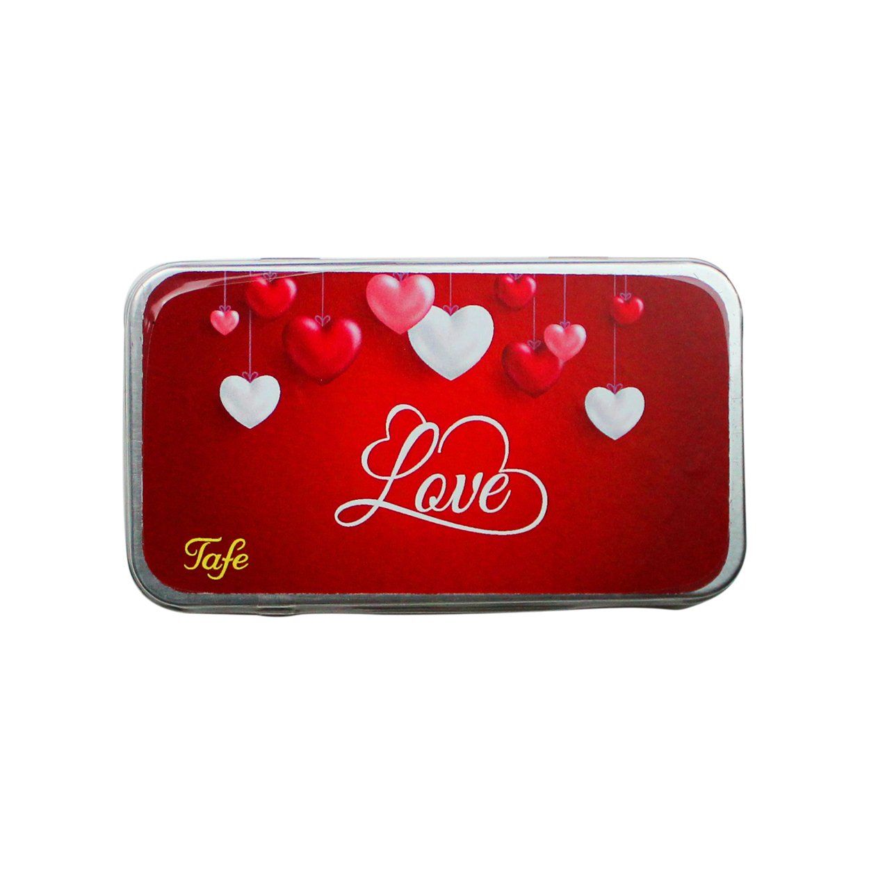 Tafe Love Çikolata Kaplı Fıstıklı Lokum - Love You Hediye Kutusu içinde