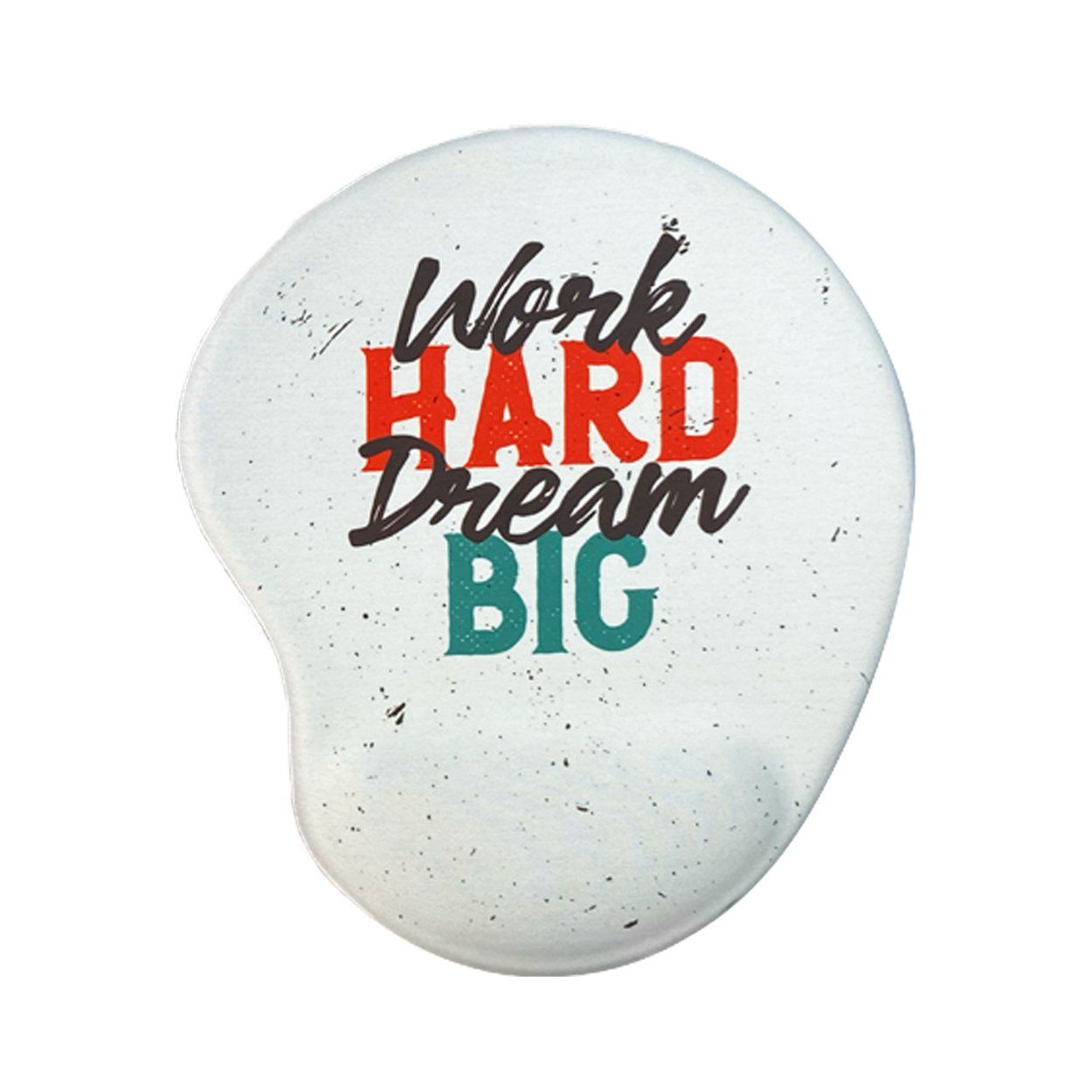 Work Hard Bilek Destekli Mousepad - Work Hard  Yeni İş Hediye Kutusu içinde