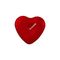 Kırmızı Kalp Tealight Mum Tekli - MUMLAR