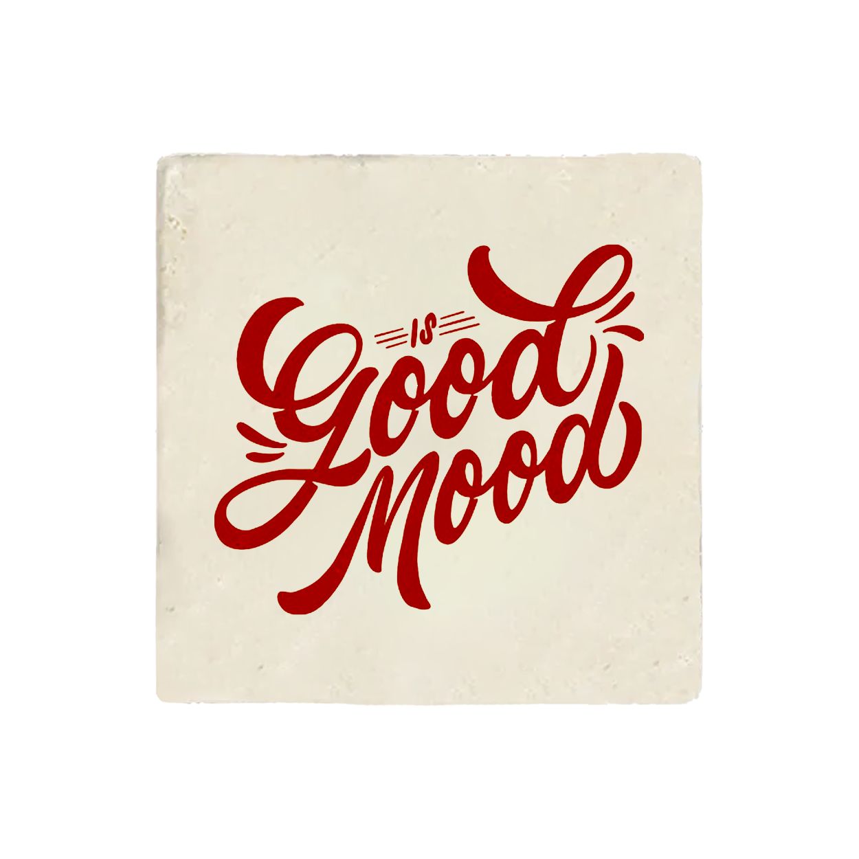Good Mood Taş Bardak Altlığı - New Job Yeni İş Hediye Kutusu içinde