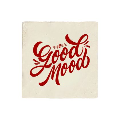 Good Mood Taş Bardak Altlığı