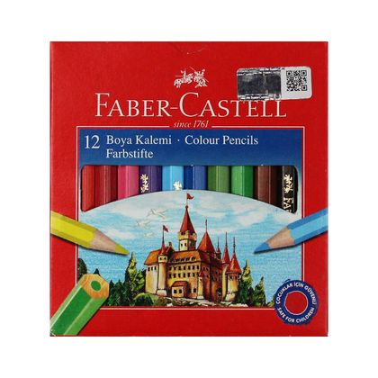 Faber Castell 12'li Kuru Boya Seti (Küçük)