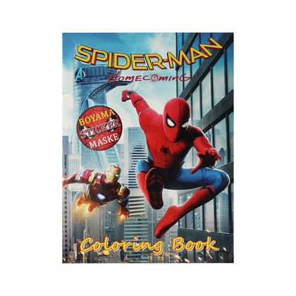 Spider-Man Boyama Kitabı