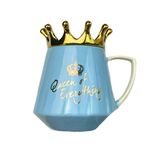 Açık Mavi Queen Kupa