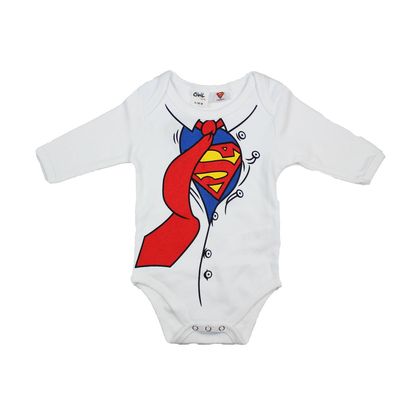 Superman Desenli Zıbın