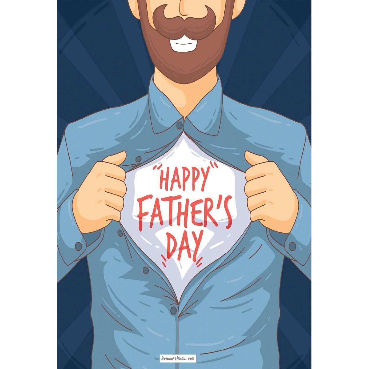 890276-happy-father-s-day-motto-karti-mavi