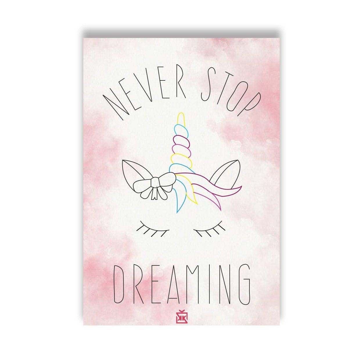 112644-never-stop-dreaming-motto-karti-pembe