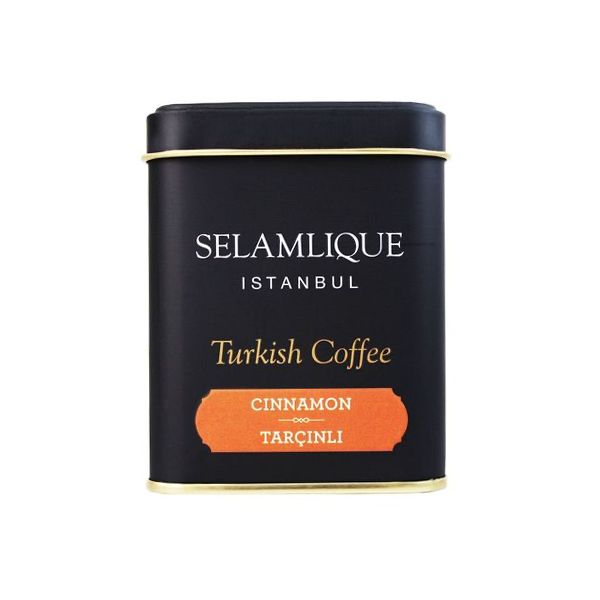 Selamlique Tarçınlı Türk Kahvesi 125g  - Kahve-Kitap Zamanı Hediye Kutusu içinde