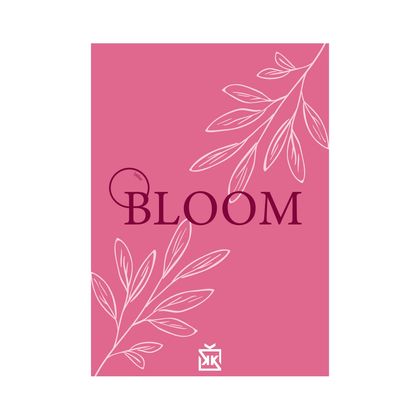 Bloom  Motto Kartı