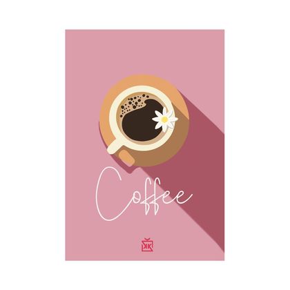Pinky Coffee Motto Kartı