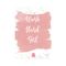 Work Hard Girl Motto Kartı - MOTTO KARTLARI
