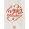 Orange Happy Birthday Motto Kartı - MOTTO KARTLARI