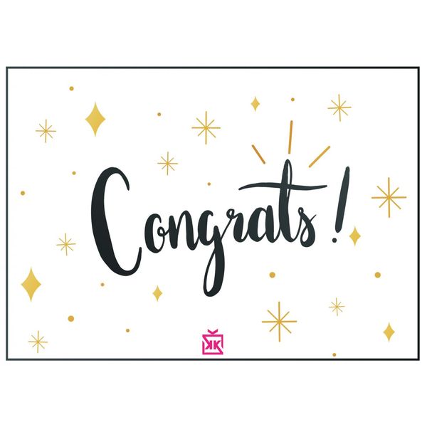 Congrats! Motto Kartı - MOTTO KARTLARI