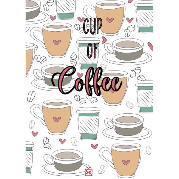 Cup of Coffee Motto Kartı - MOTTO KARTLARI
