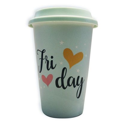 Friday Mint Porselen Termos