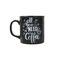 All You Need Coffee Siyah Seramik Kupa - All You Need Coffee Yeni İş Hediye Kutusu içinde