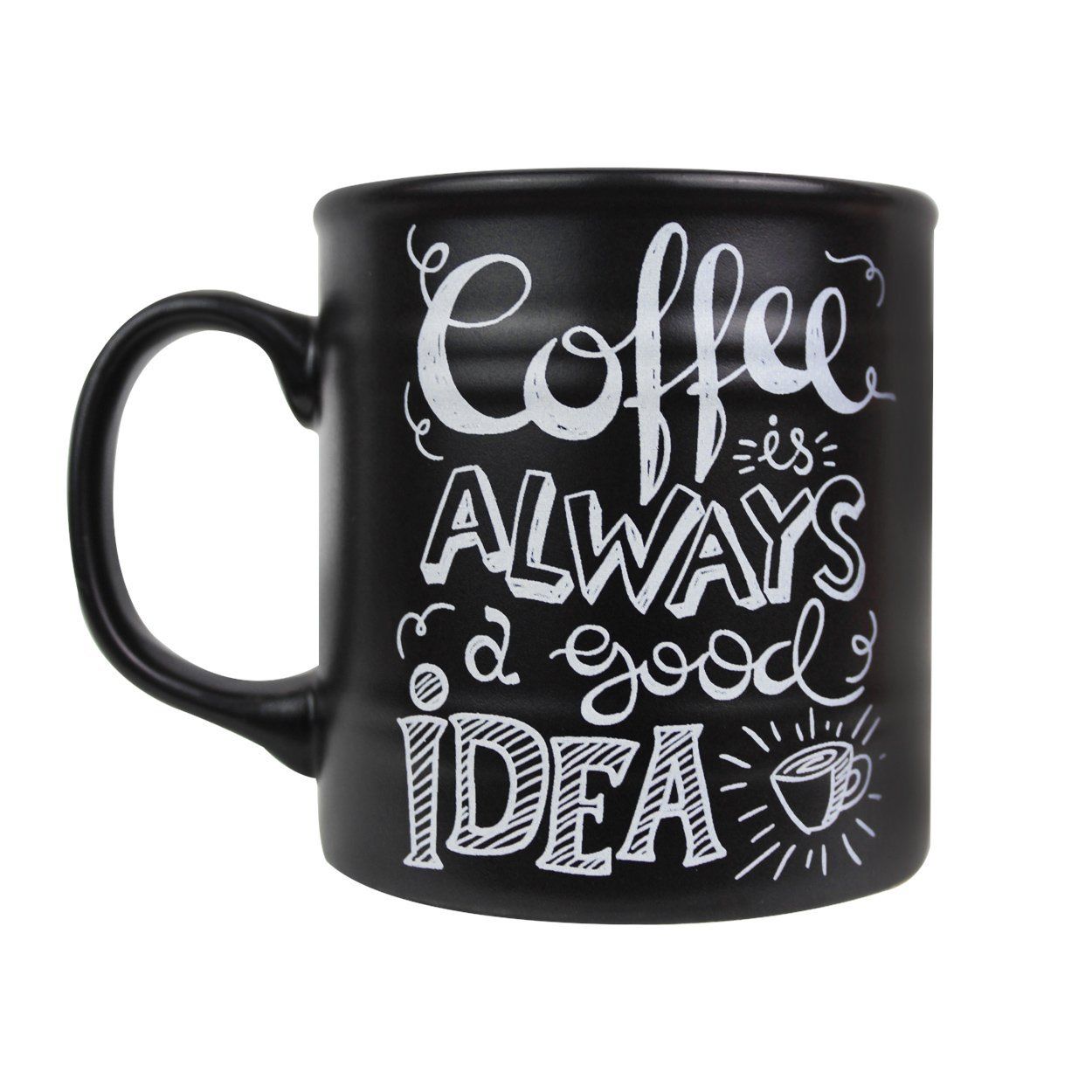 907573-coffee-always-a-good-idea-siyah-seramik-kupa