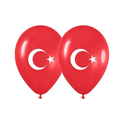 Türk Bayraklı Balon 2li