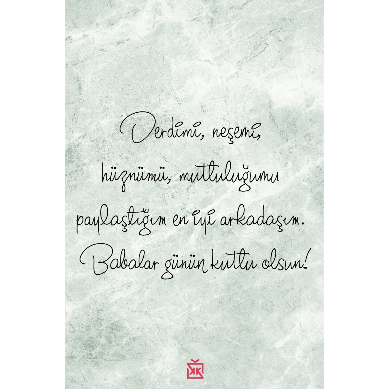 Babalar Günün Kutlu Olsun En İyi Arkadaşım Motto Kartı - Babamın Favorileri Hediye Kutusu içinde